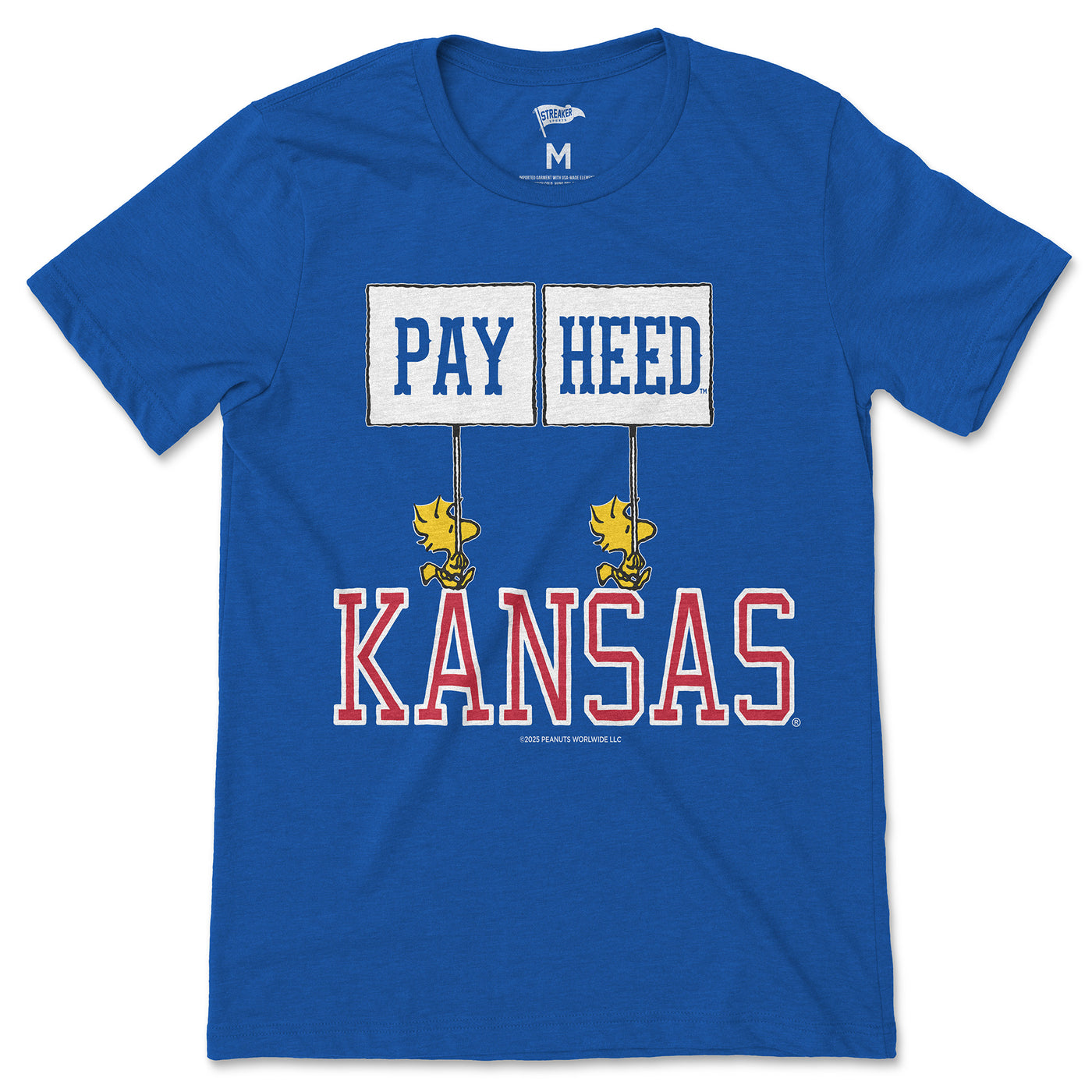 Peanuts x Kansas Gameday Tee - Streaker Sports
