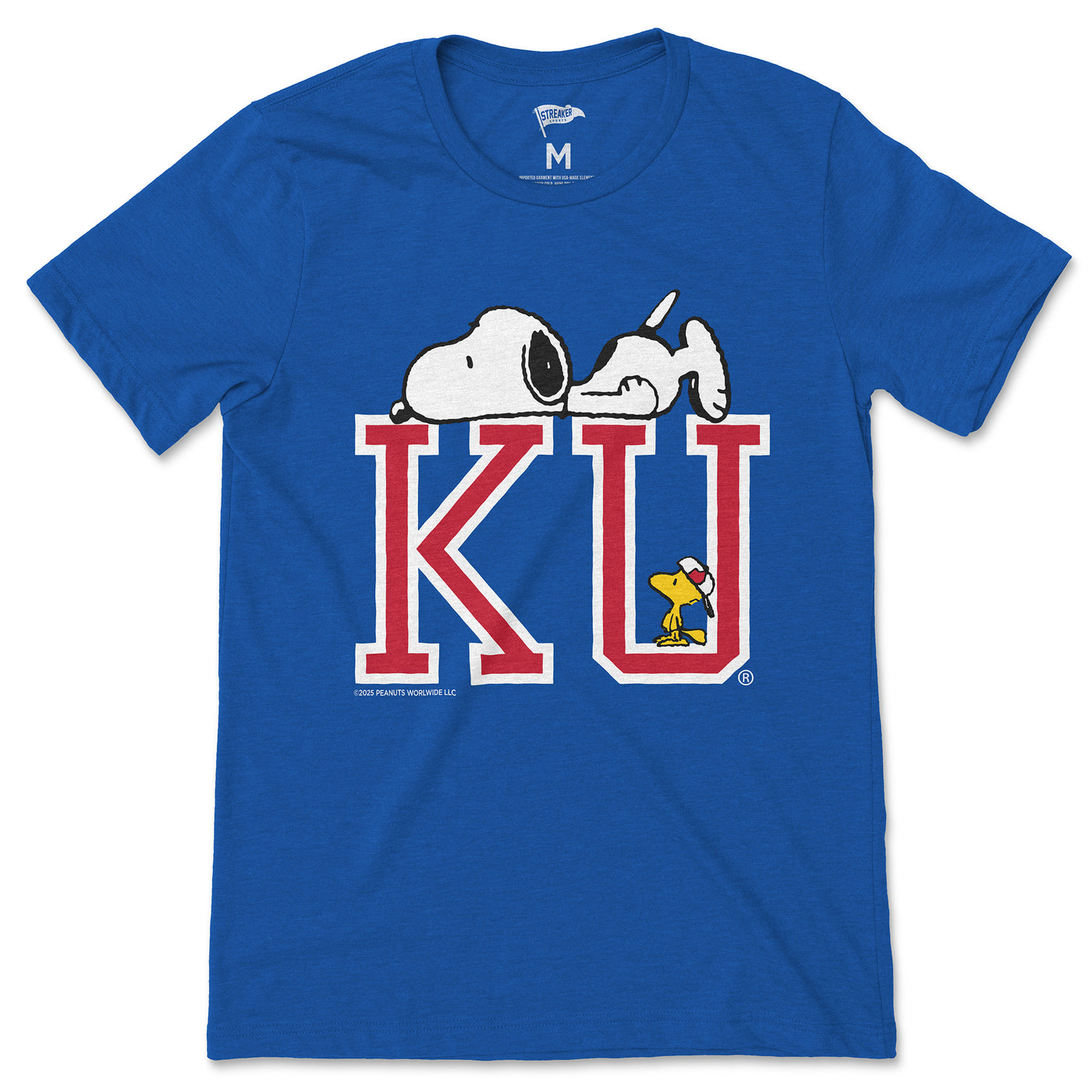 Peanuts x Kansas Snoopy & Woodstock Tee - Streaker Sports