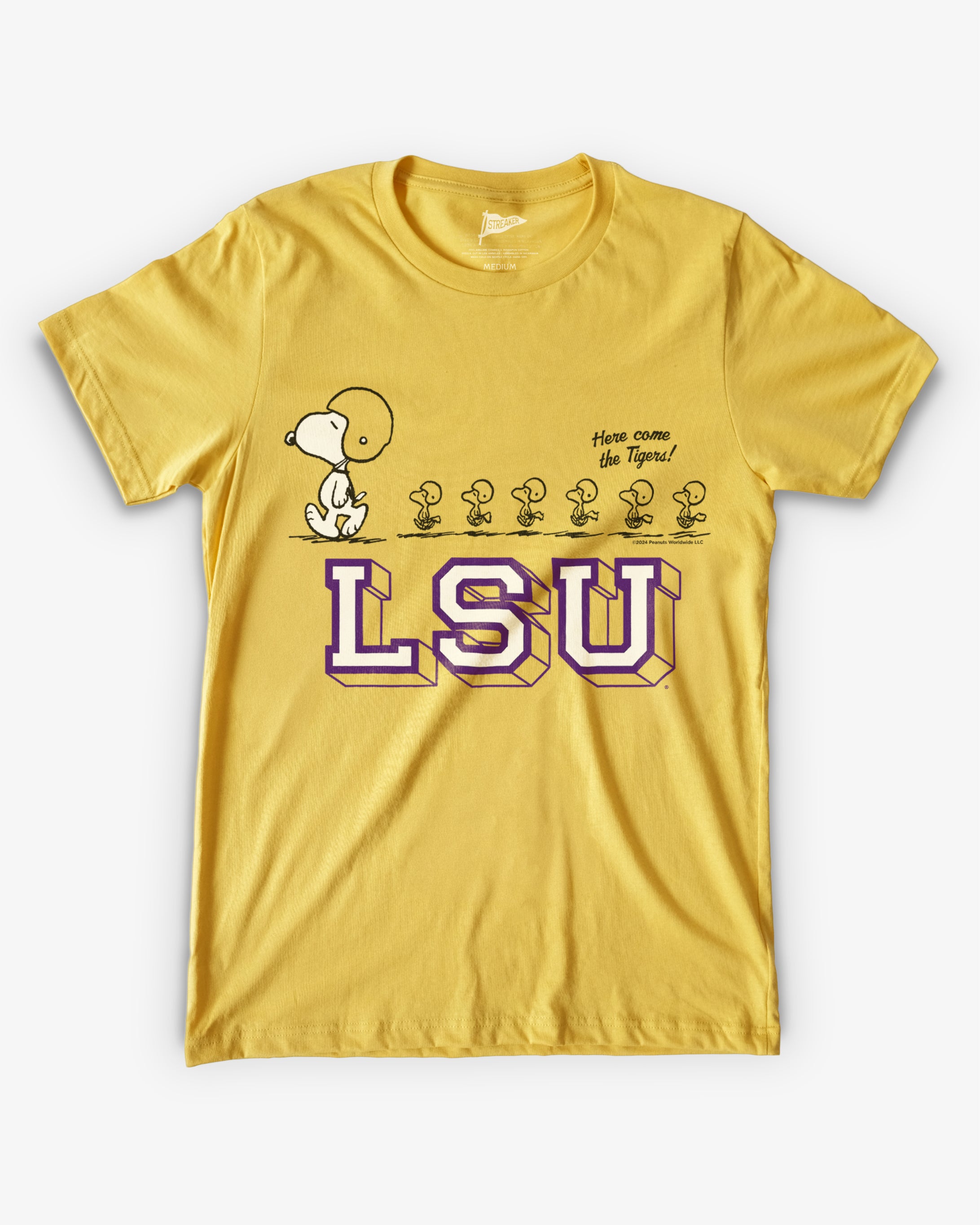 Peanuts x LSU Snoopy's Football Team Tee – Streaker Sports