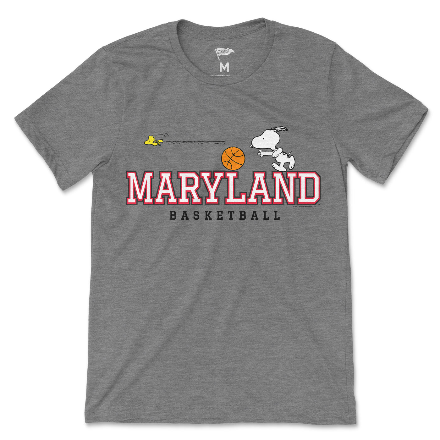 Peanuts x Maryland Basketball Tee - Streaker Sports