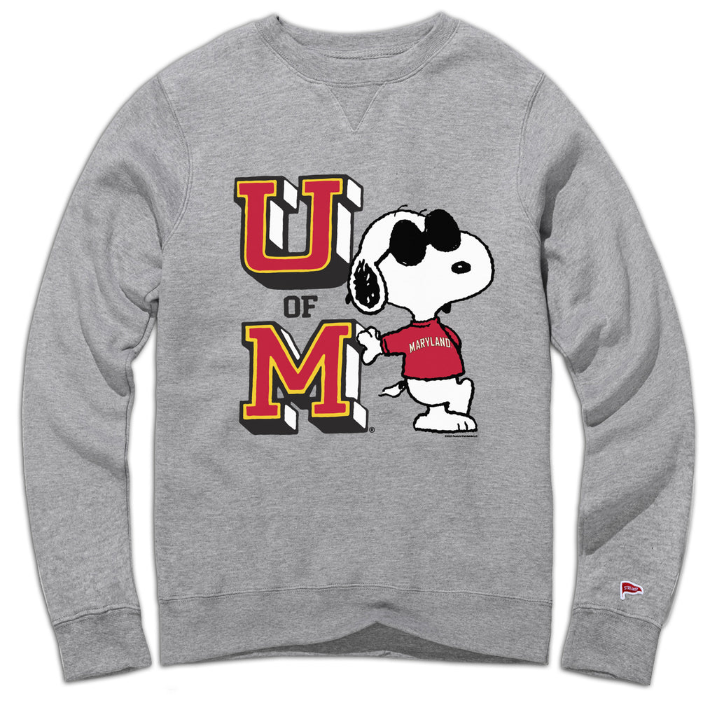 Peanuts x Maryland Joe Cool Crewneck Sweatshirt | Streaker Sports