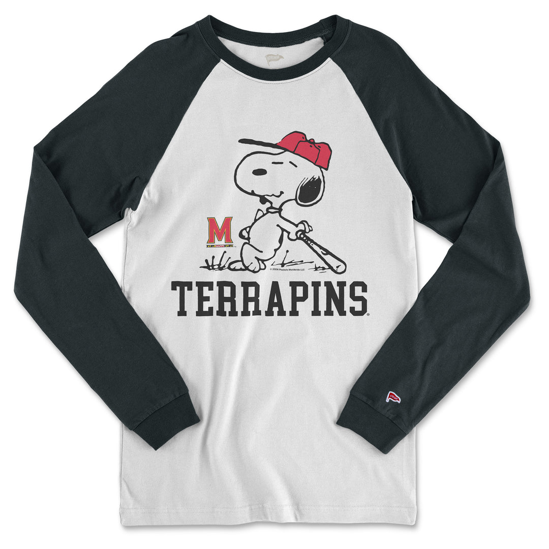 Streaker Sports Peanuts x Maryland Snoopy Baseball Shirt
