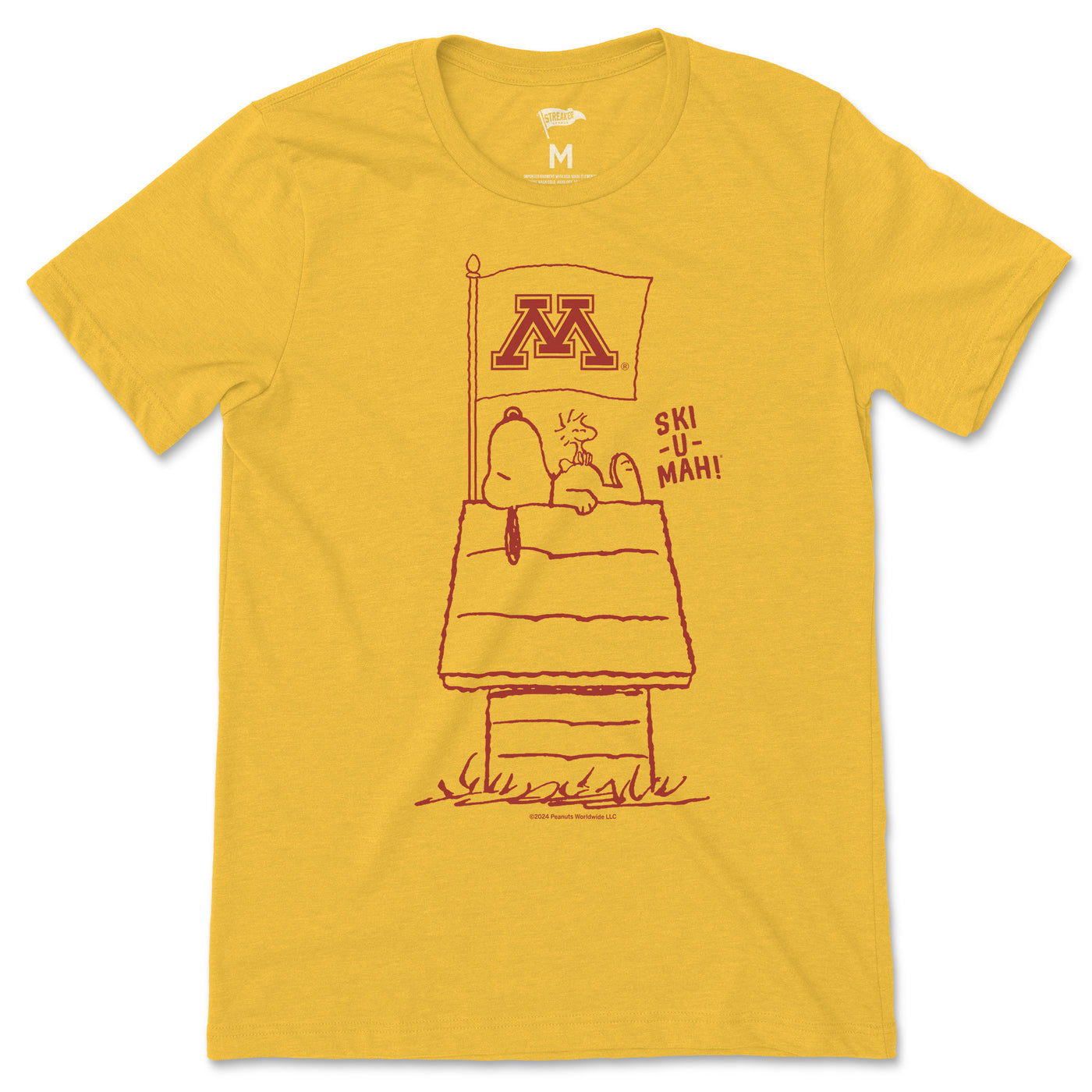 Peanuts x Minnesota Home Game Tee - Streaker Sports