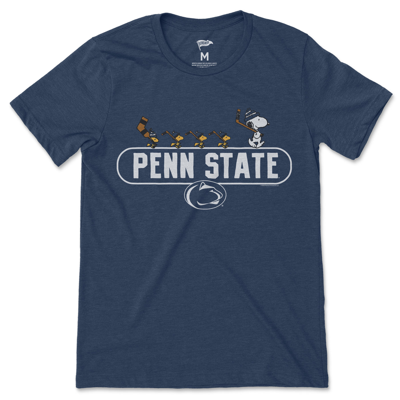 Peanuts x Penn State Snoopy's Hockey Team Tee - Streaker Sports