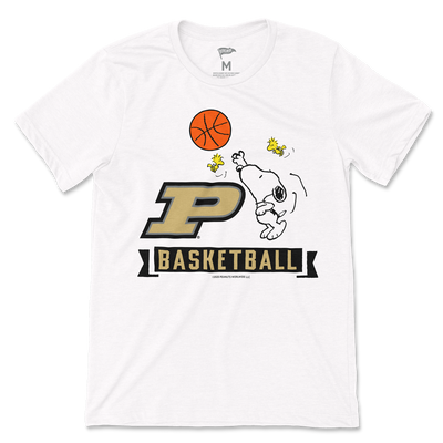 Peanuts x Purdue Basketball Tee - Streaker Sports