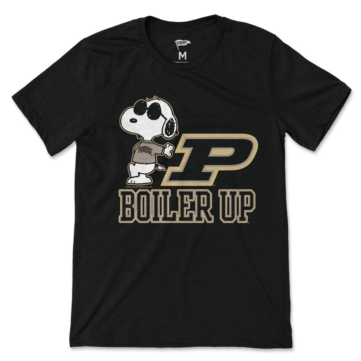 Peanuts x Purdue Joe Cool Tee - Streaker Sports