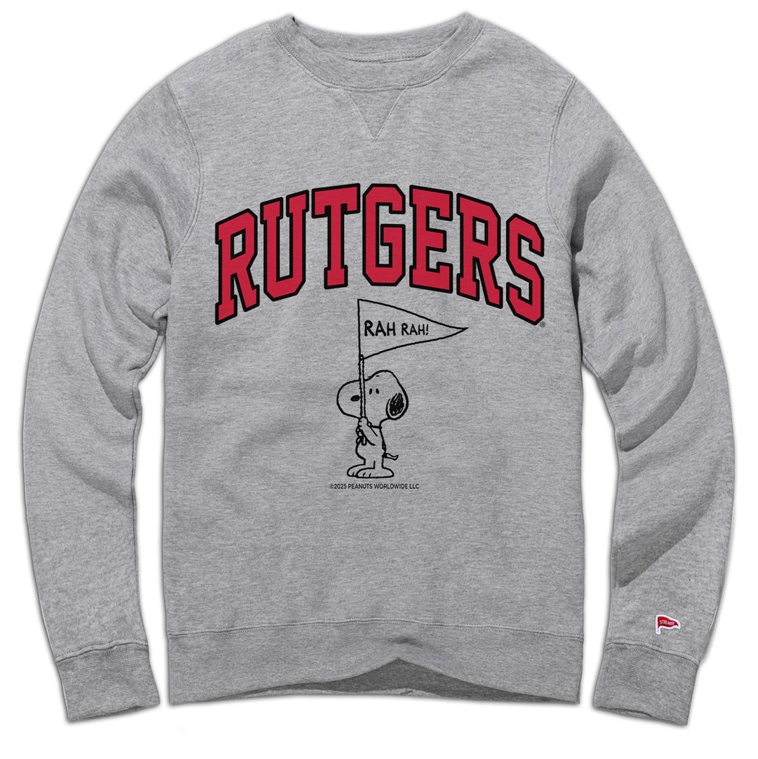 Peanuts x Rutgers Spirit Crewneck Sweatshirt – Streaker Sports