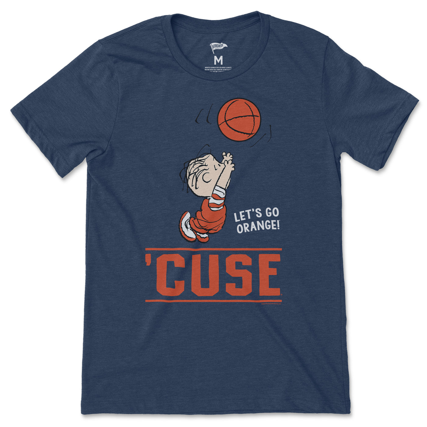 Peanuts x Syracuse Basketball Tee - Streaker Sports