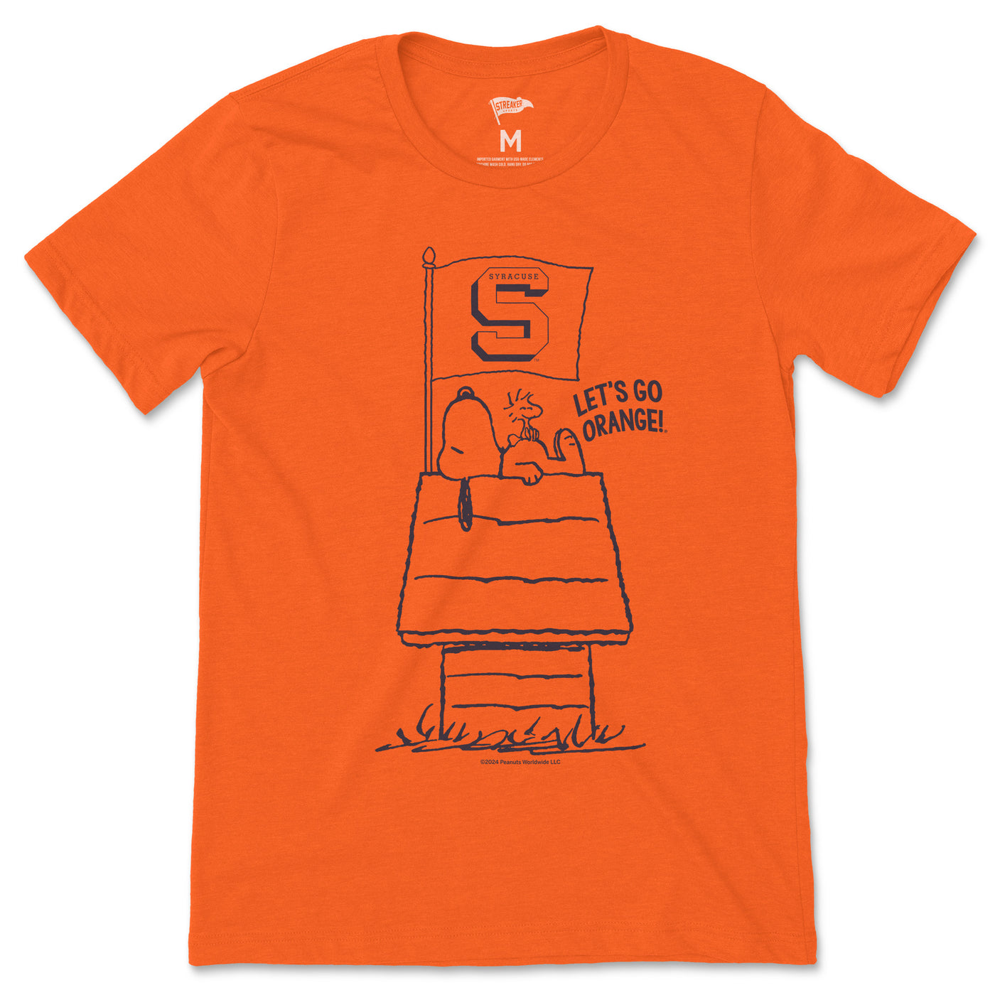 Peanuts x Syracuse Home Game Tee - Streaker Sports