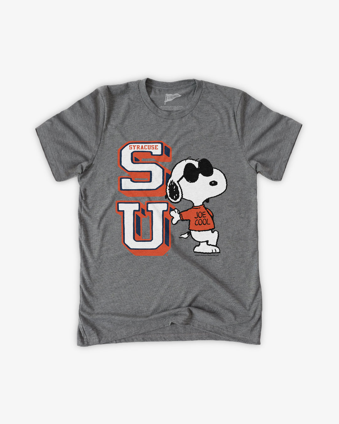 Streaker Sports: Peanuts x Syracuse Joe Cool Youth Tee - Embrace