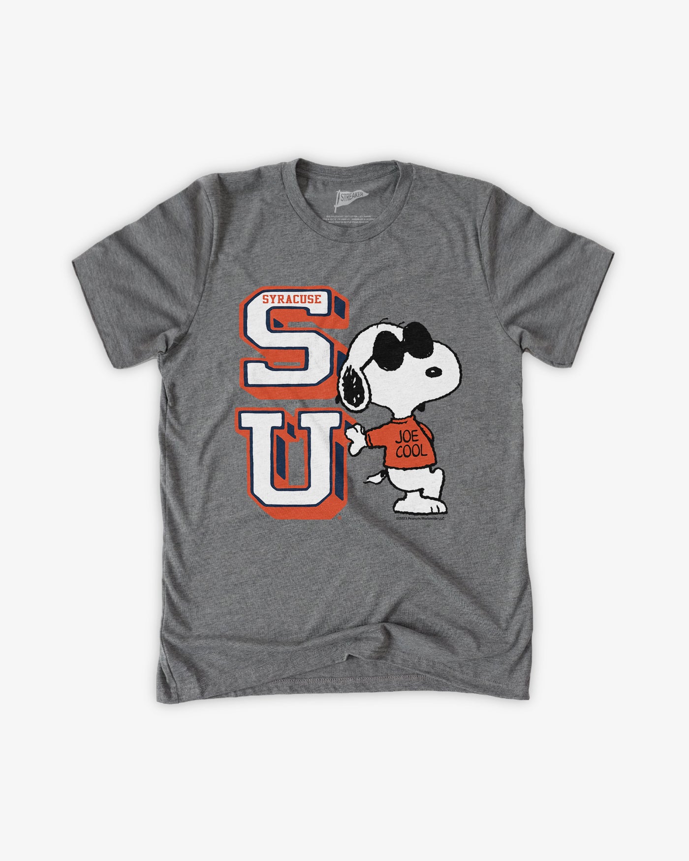 Streaker Sports: Peanuts x Syracuse Joe Cool Youth Tee - Embrace