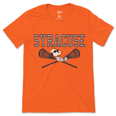 Peanuts x Syracuse Lacrosse Tee - Streaker Sports