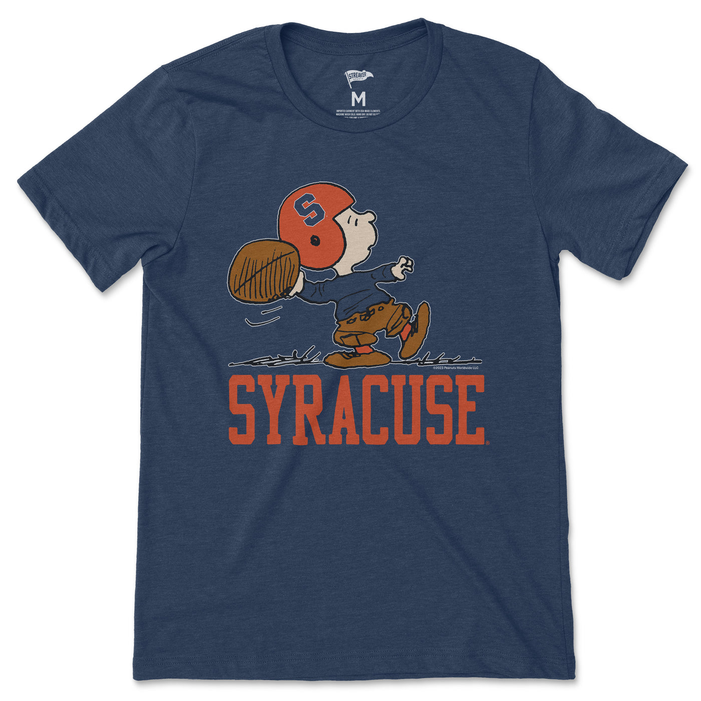 Peanuts x Syracuse Quarterback Tee - Streaker Sports