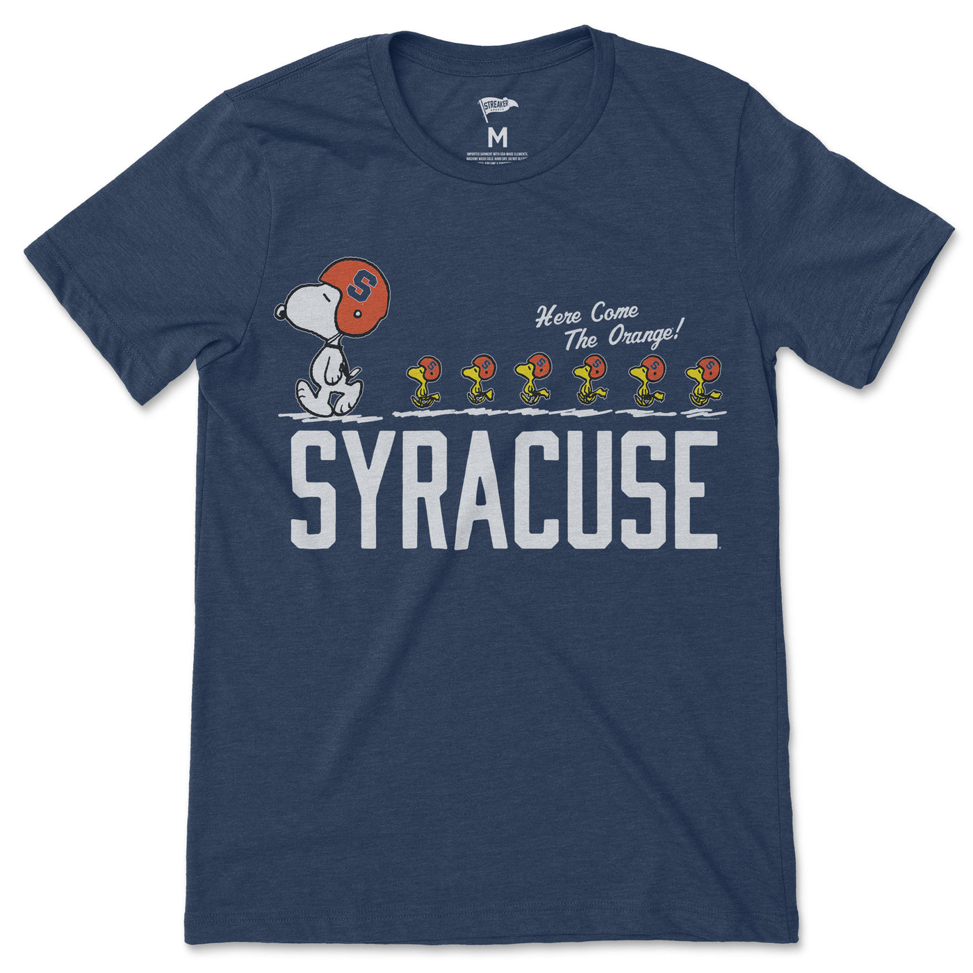 Peanuts x Syracuse Snoopy's Football Team Tee - Streaker Sports