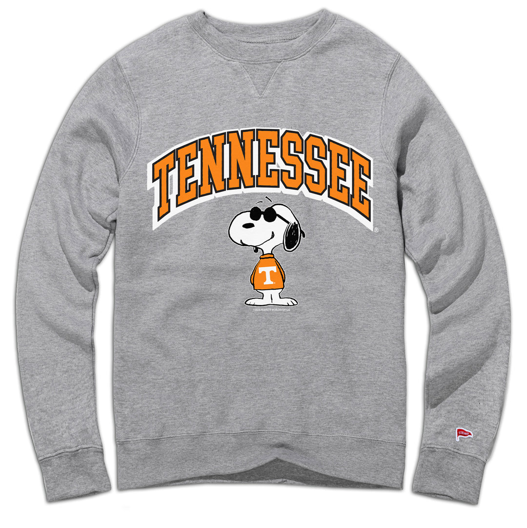 Peanuts x Tennessee Joe College Crewneck Sweatshirt – Streaker Sports