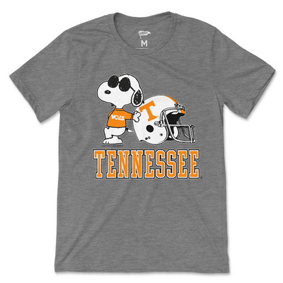 Peanuts x Tennessee Joe Cool Football Tee - Streaker Sports