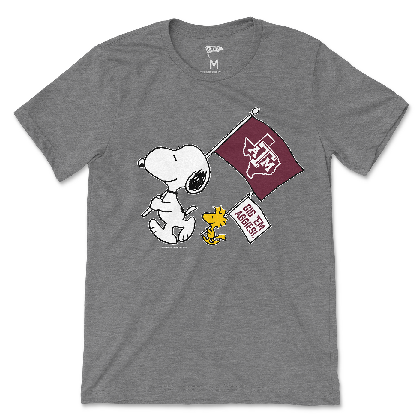 Peanuts x Texas A&M Gameday Tee - Streaker Sports