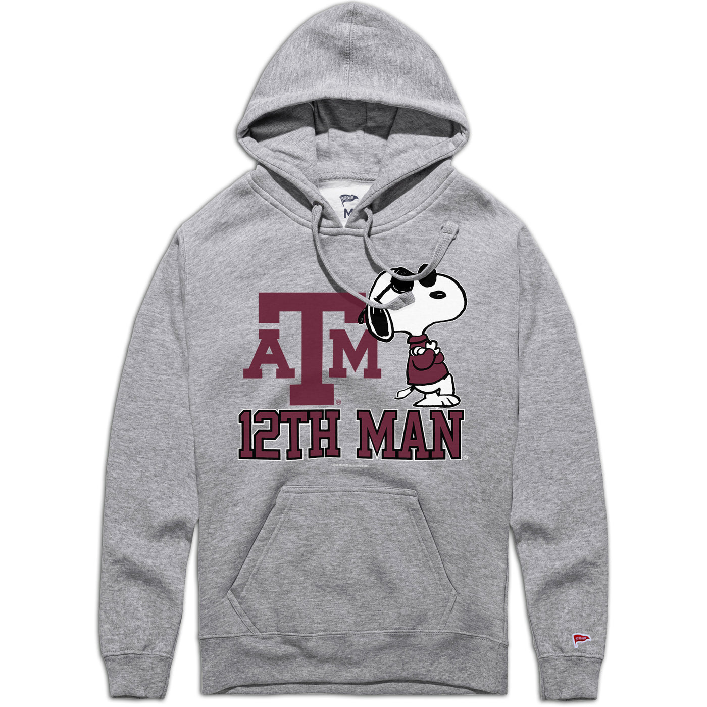Peanuts x Texas Joe Cool 12th Man Hoodie - Streaker Sports