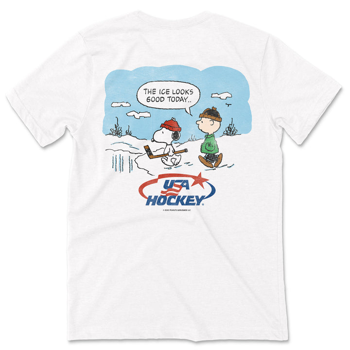 Limited Edition Peanuts x USA Hockey Tee: The Ultimate Ode to