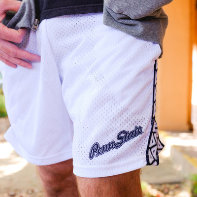 Penn State Vintage Mesh Lacrosse Shorts