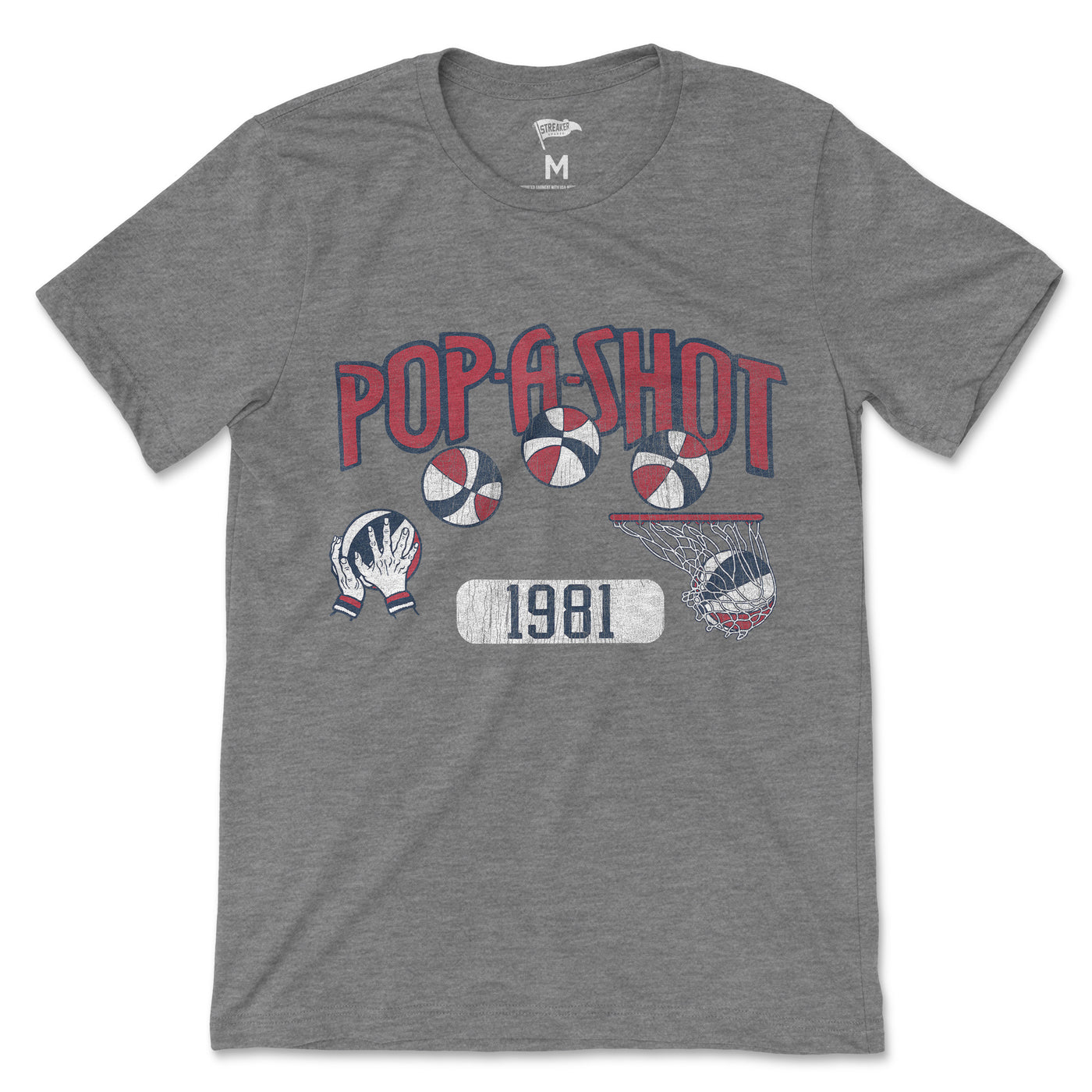 Pop-A-Shot Since 1981 Tee - Streaker Sports