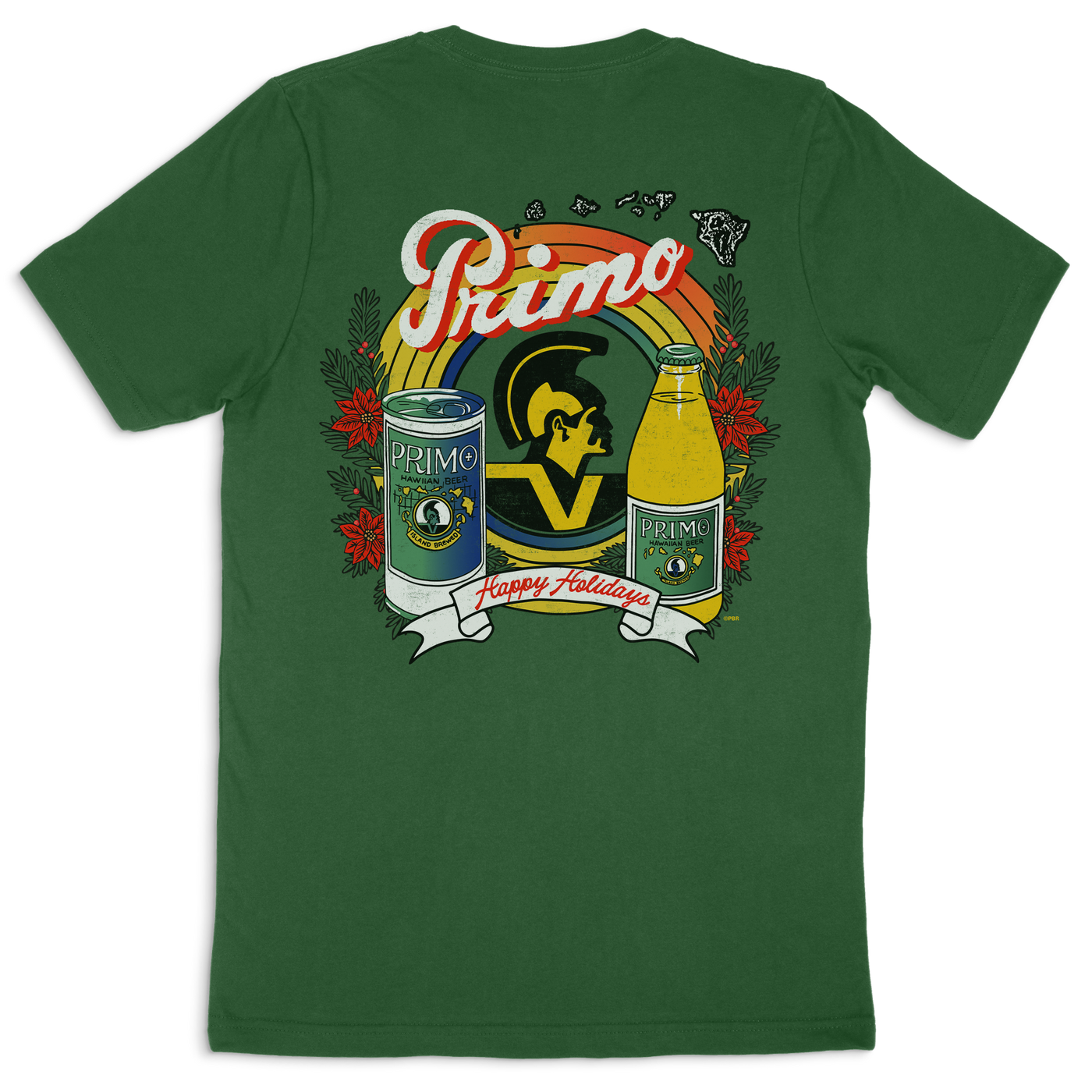Primo Hawaiian Beer Vintage Holiday Tee