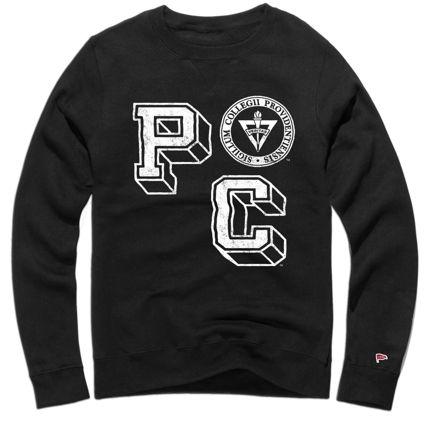 Providence College Vintage Letterman Crewneck Sweatshirt - Streaker Sports