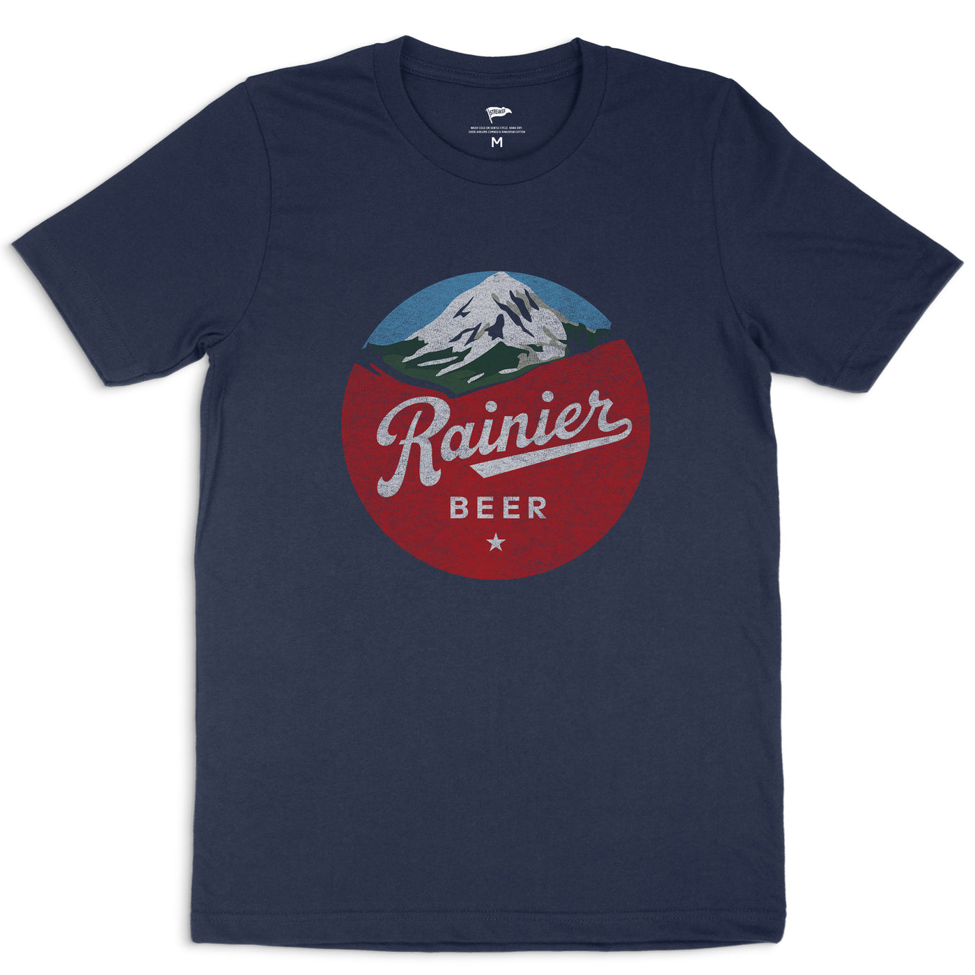 Rainier Beer Vintage Logo Tee - Streaker Sports