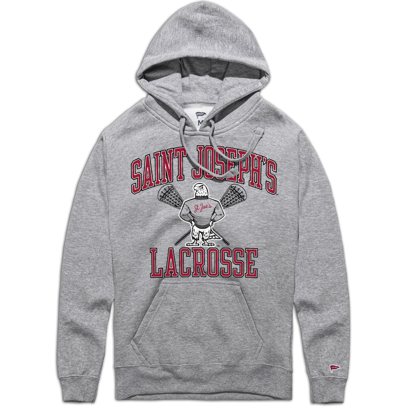 Saint Joseph's Vintage Lacrosse Hoodie - Streaker Sports