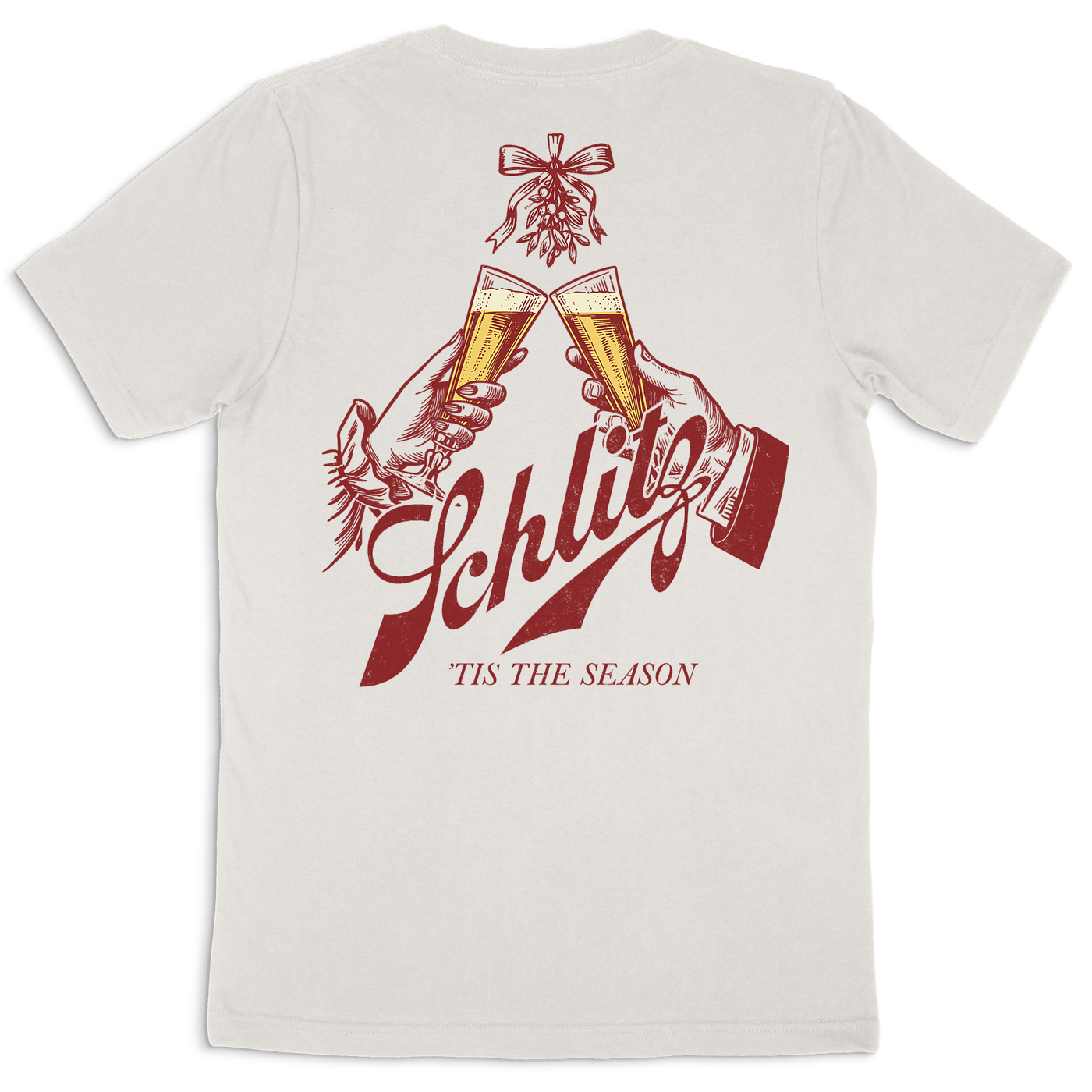Schlitz Vintage Holiday Cheer Tee