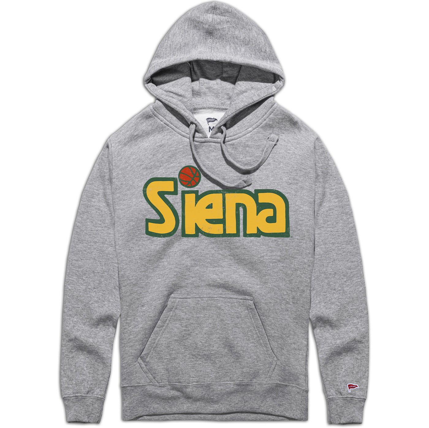 Siena Vintage Basketball Logo Hoodie - Streaker Sports