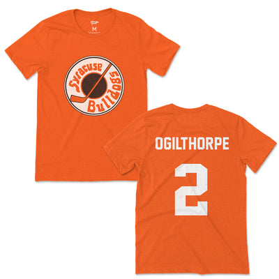 Slap Shot Syracuse Bulldogs Ogilthorpe Jersey Tee - Streaker Sports