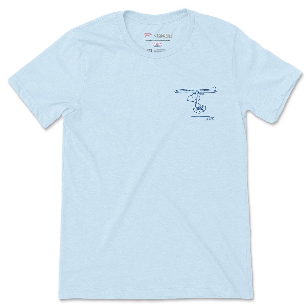 Streaker Sports x Peanuts USA Hockey Offseason Surf Tee - Streaker Sports