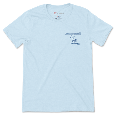 Streaker Sports x Peanuts USA Hockey Offseason Surf Tee - Streaker Sports