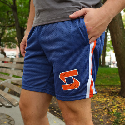 Syracuse Vintage Mesh Lacrosse Shorts
