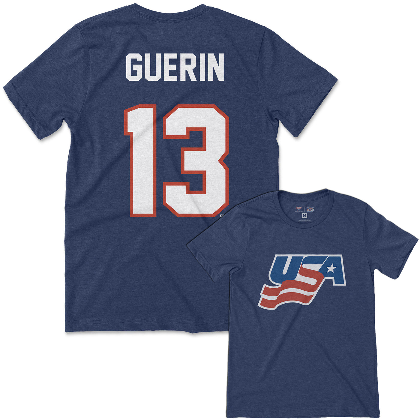 Team USA Bill Guerin Jersey Tee - Streaker Sports