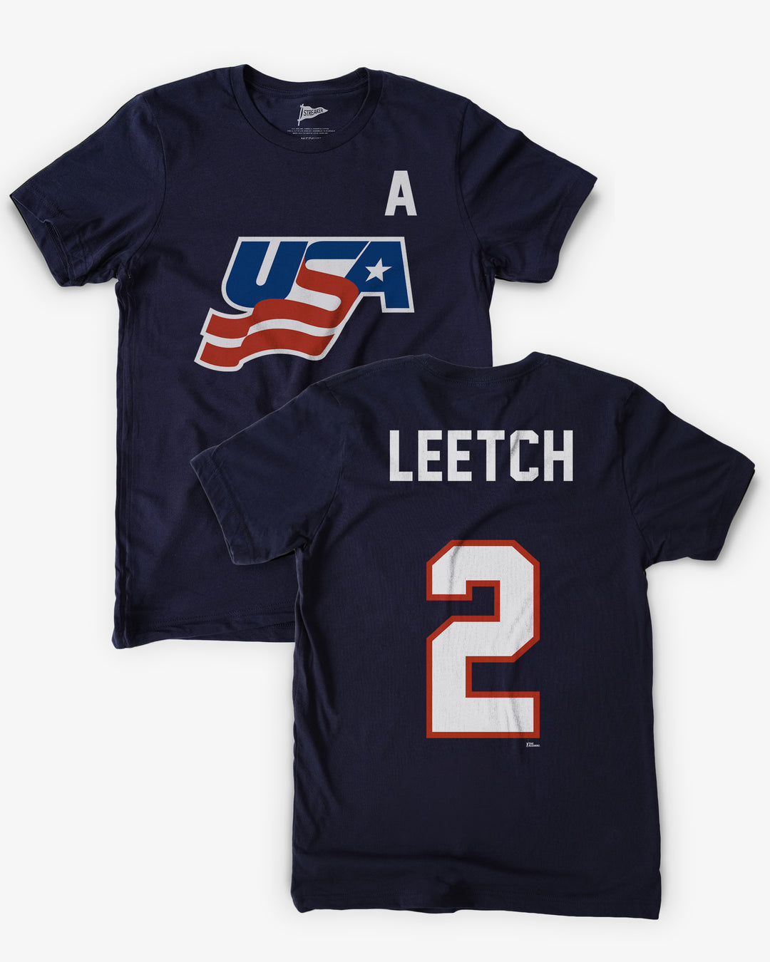 Team USA Brian Leetch Jersey Tee | Celebrate USA Hockey Legends