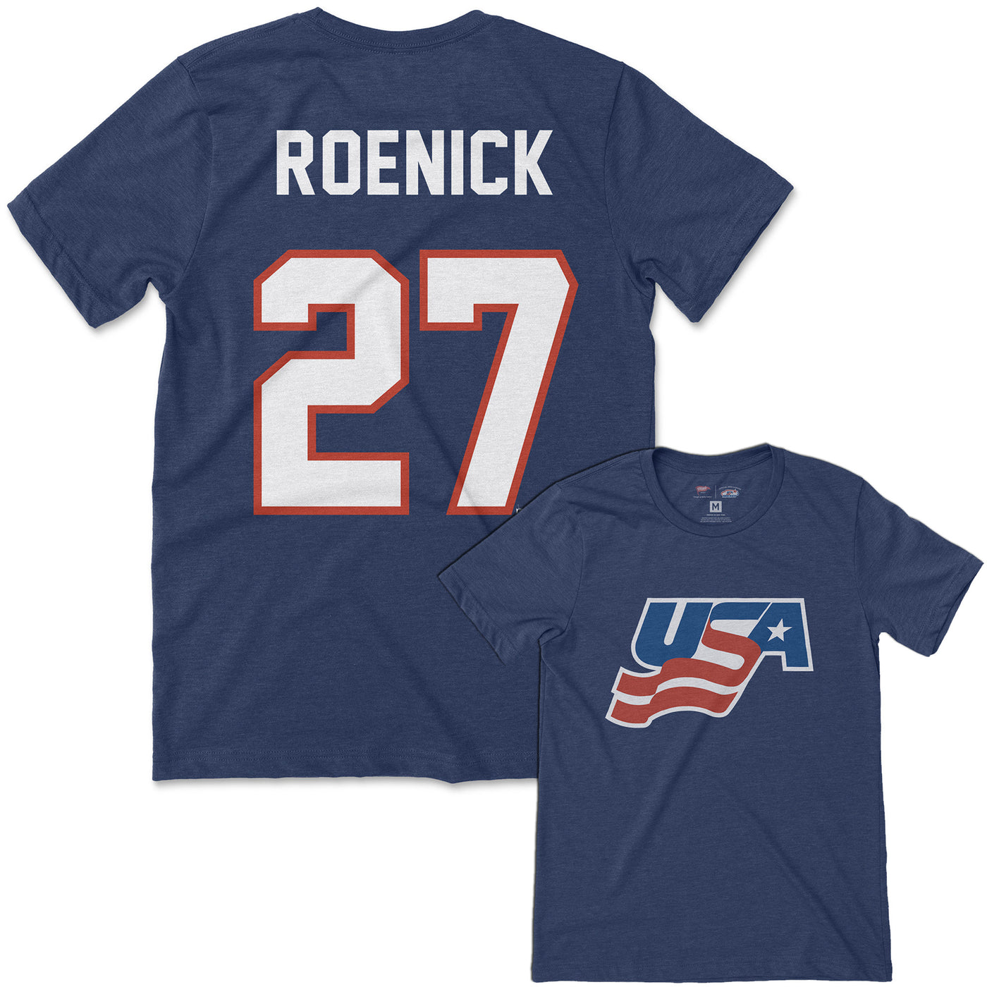 Team USA Jeremy Roenick Jersey Tee - Streaker Sports