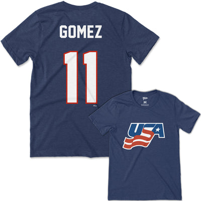 Team USA Scott Gomez Jersey Tee - Streaker Sports