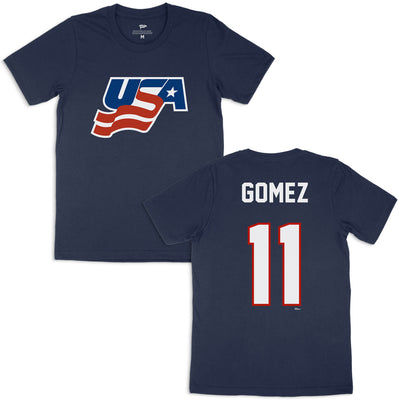 Team USA Scott Gomez Jersey Tee - Streaker Sports