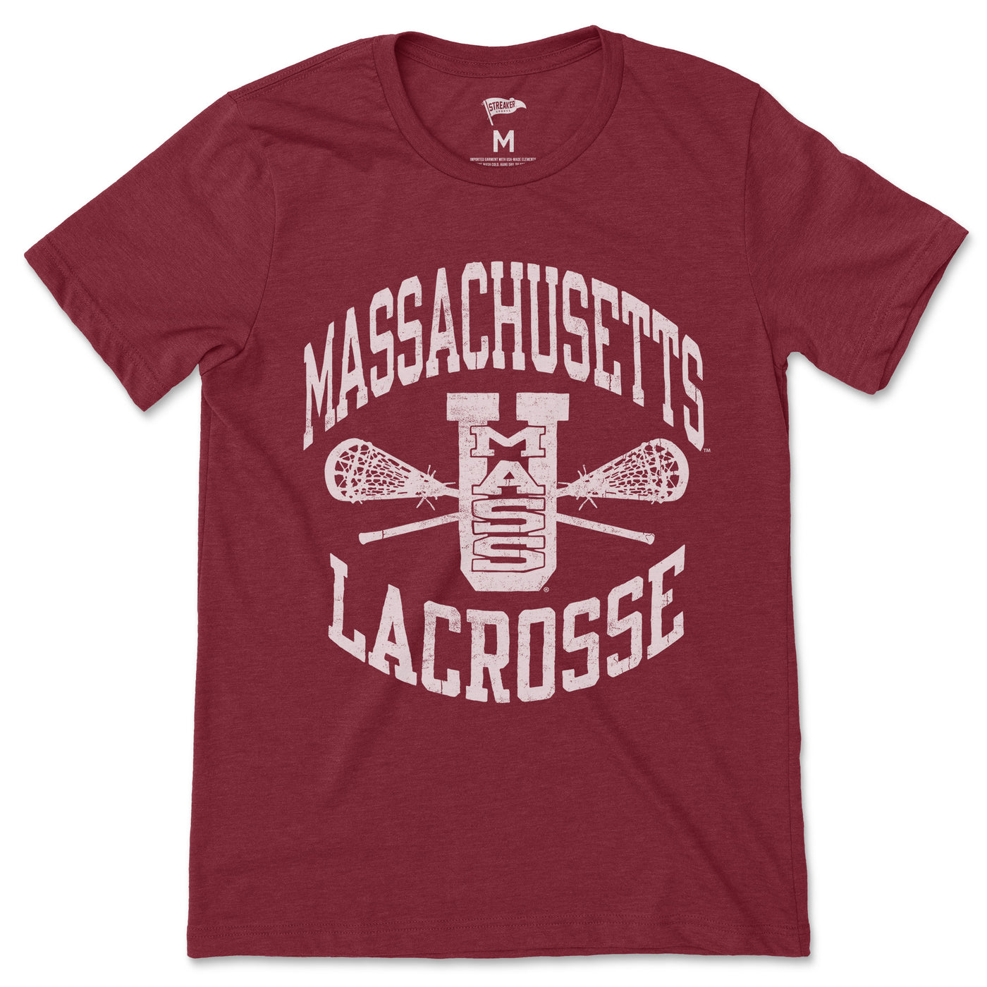 UMass Vintage Lacrosse Tee - Streaker Sports