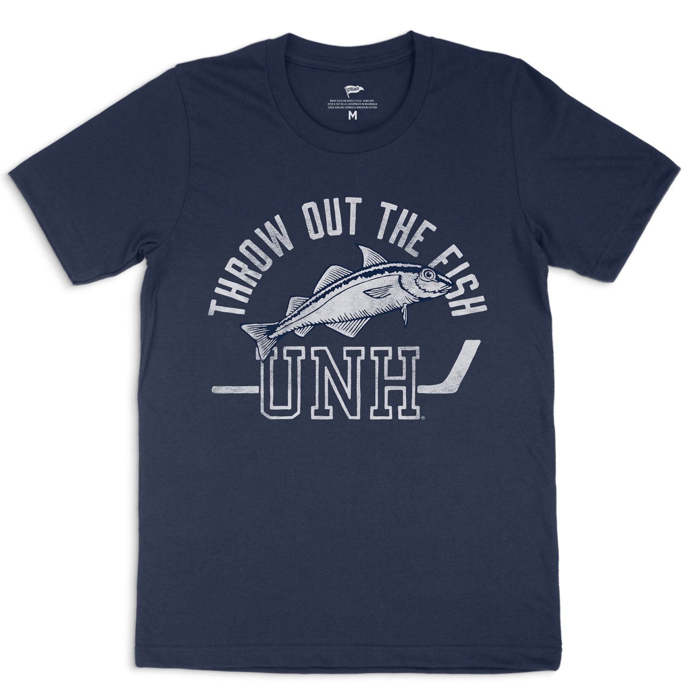 UNH Throw Out The Fish Hockey Tee