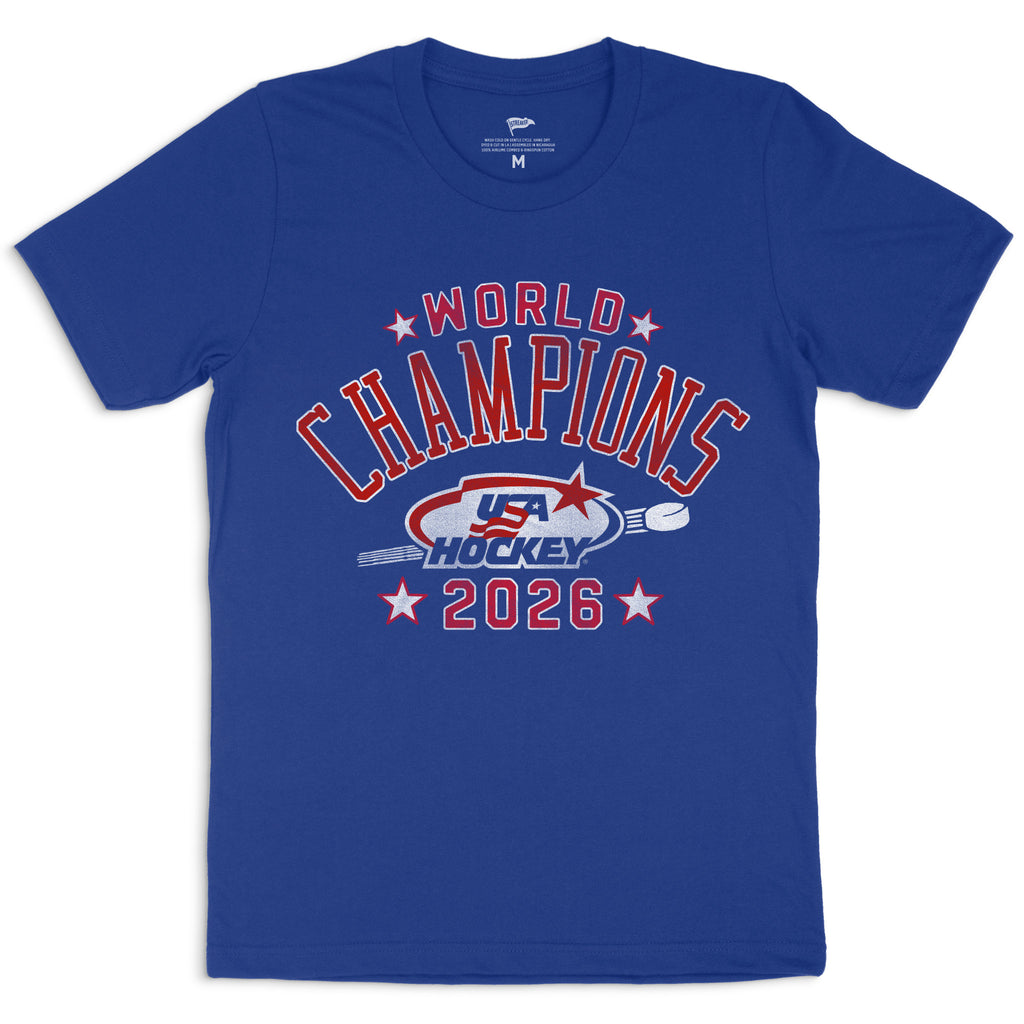 USAHockey2026WorldChampionsTee
