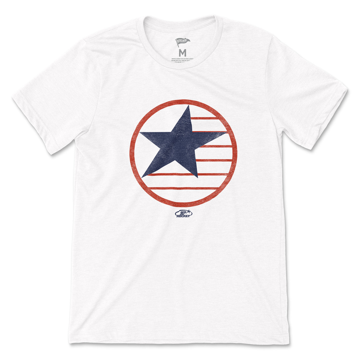USA Hockey Retro Star Logo Tee - Streaker Sports