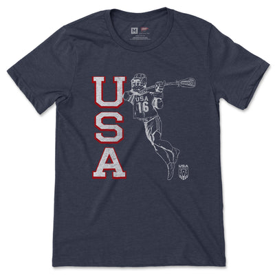 USA Lacrosse Jump Shot Tee - Streaker Sports