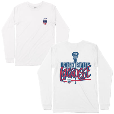 USA Lacrosse Long Sleeve - Streaker Sports
