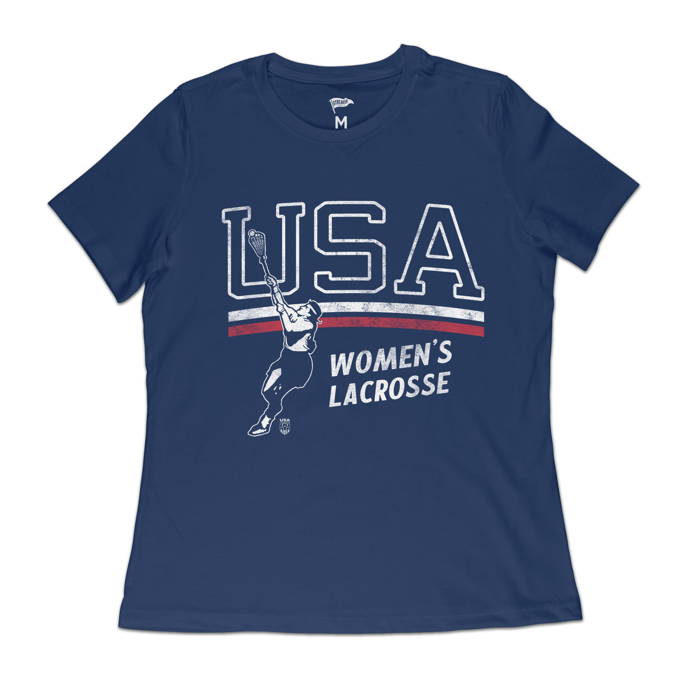USA Women's Lacrosse Tee - Streaker Sports