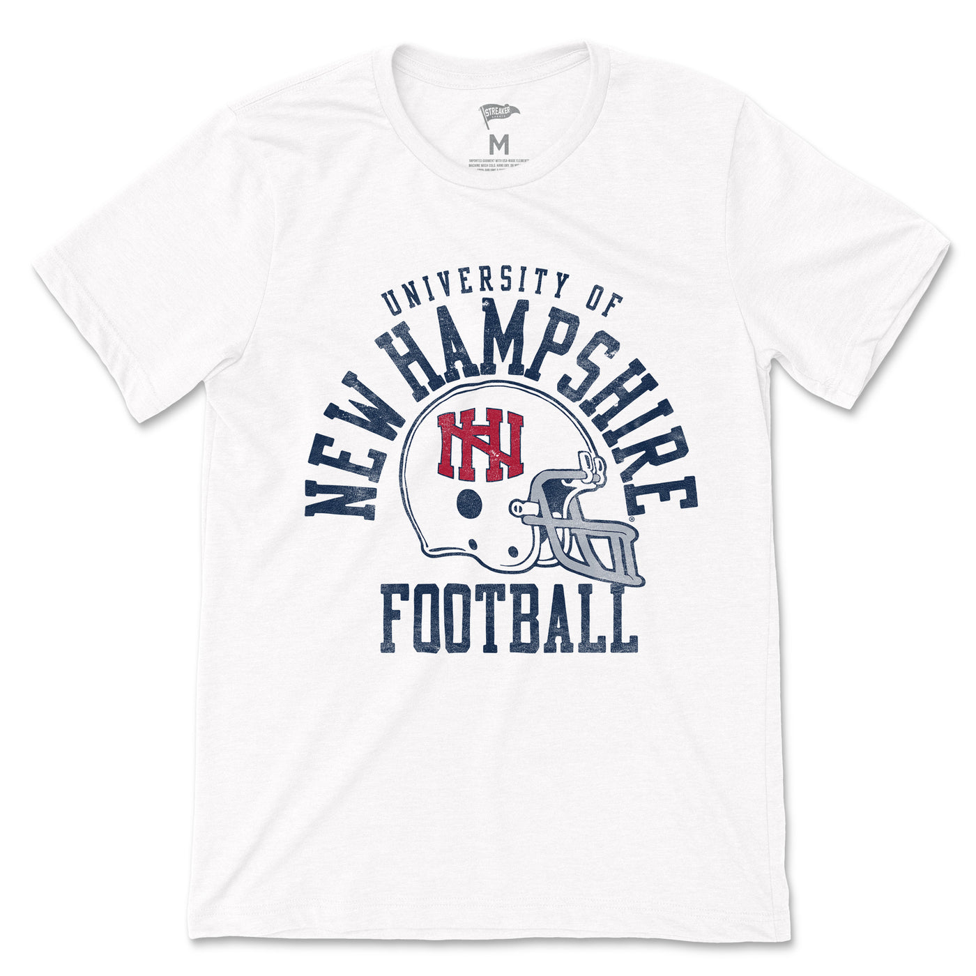 UNH Vintage Football Tee - Streaker Sports