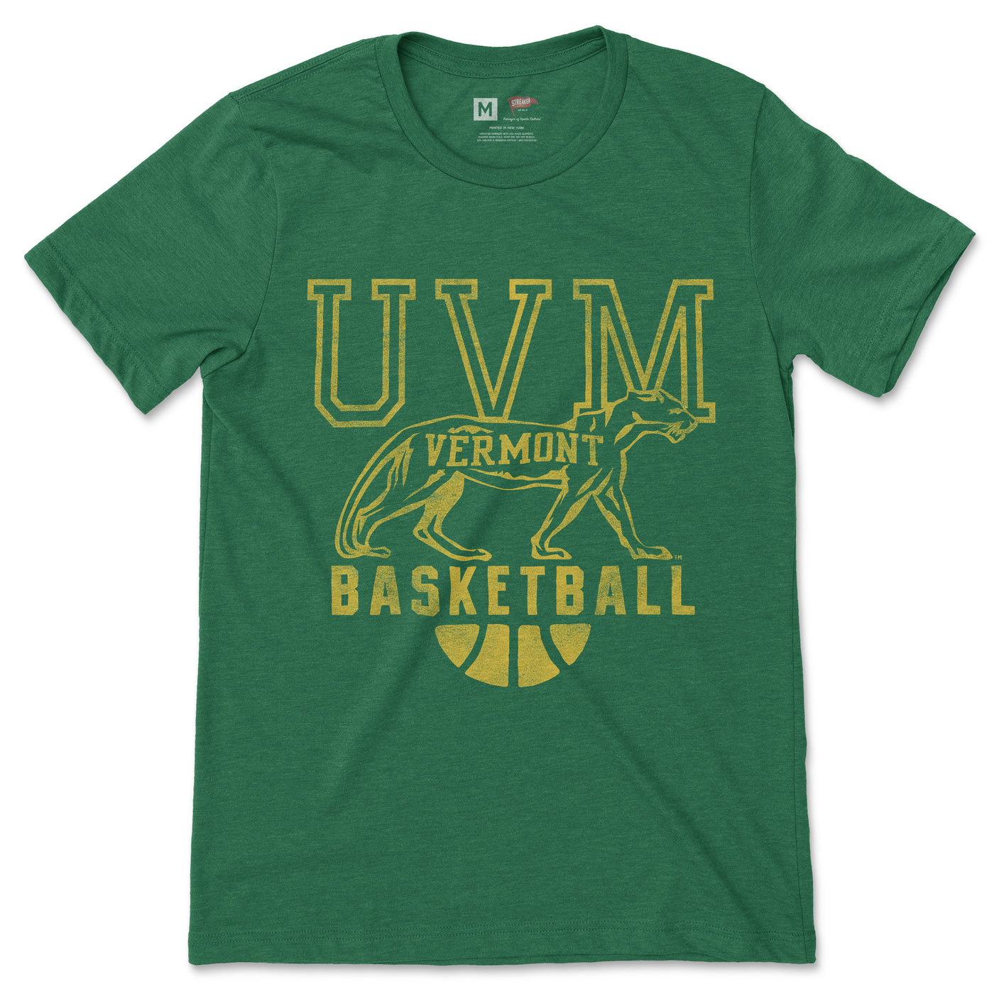 University of Vermont Vintage Basketball Tee - Streaker Sports