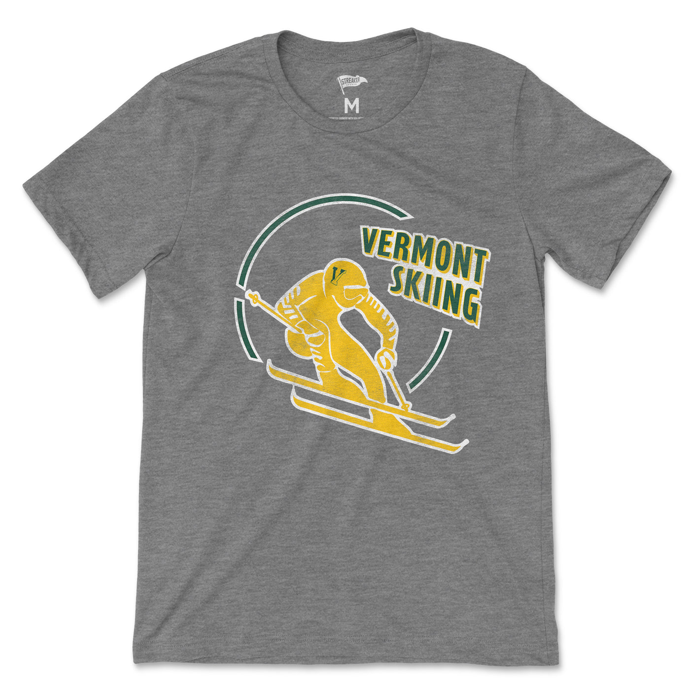 University of Vermont Vintage Ski Tee - Streaker Sports
